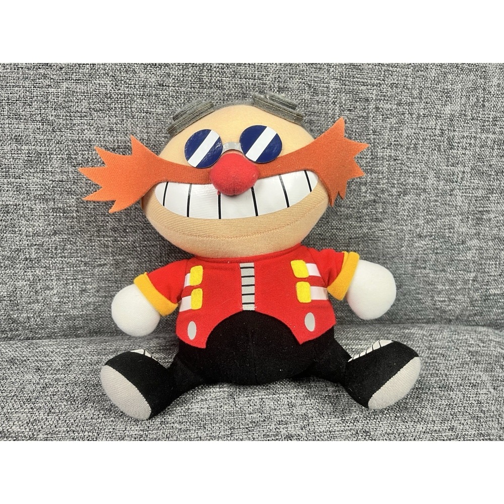 Great Eastern Entertainment Sonic Hedgehog Dr. Eggman Robotnik Plush 8" Doll